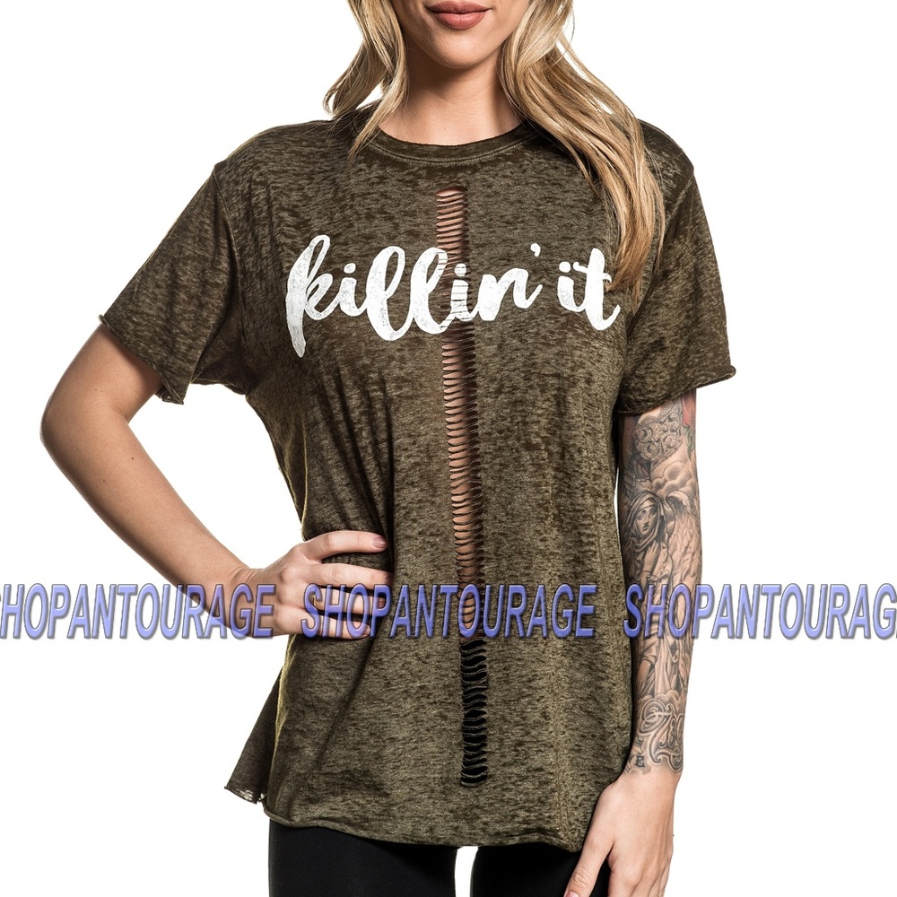 Chillionaire Killin It CHW514 S/S Top For Women